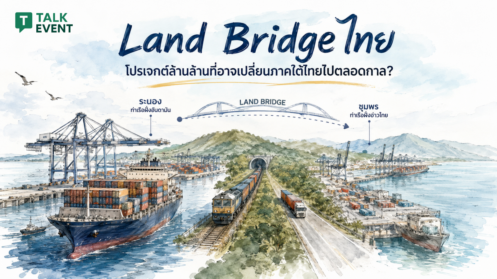 Land Bridge Thailand Mega Project 2026